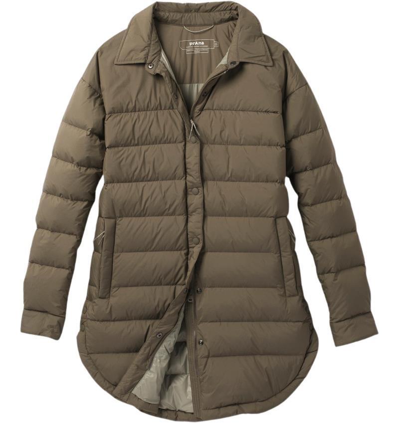 Globe Thistle Shirt Jacket - Womens - Slate Green 1