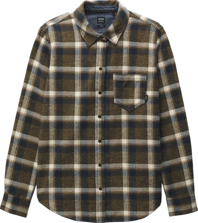 Golden Canyon Flannel - Womens - Dark Sepia 1