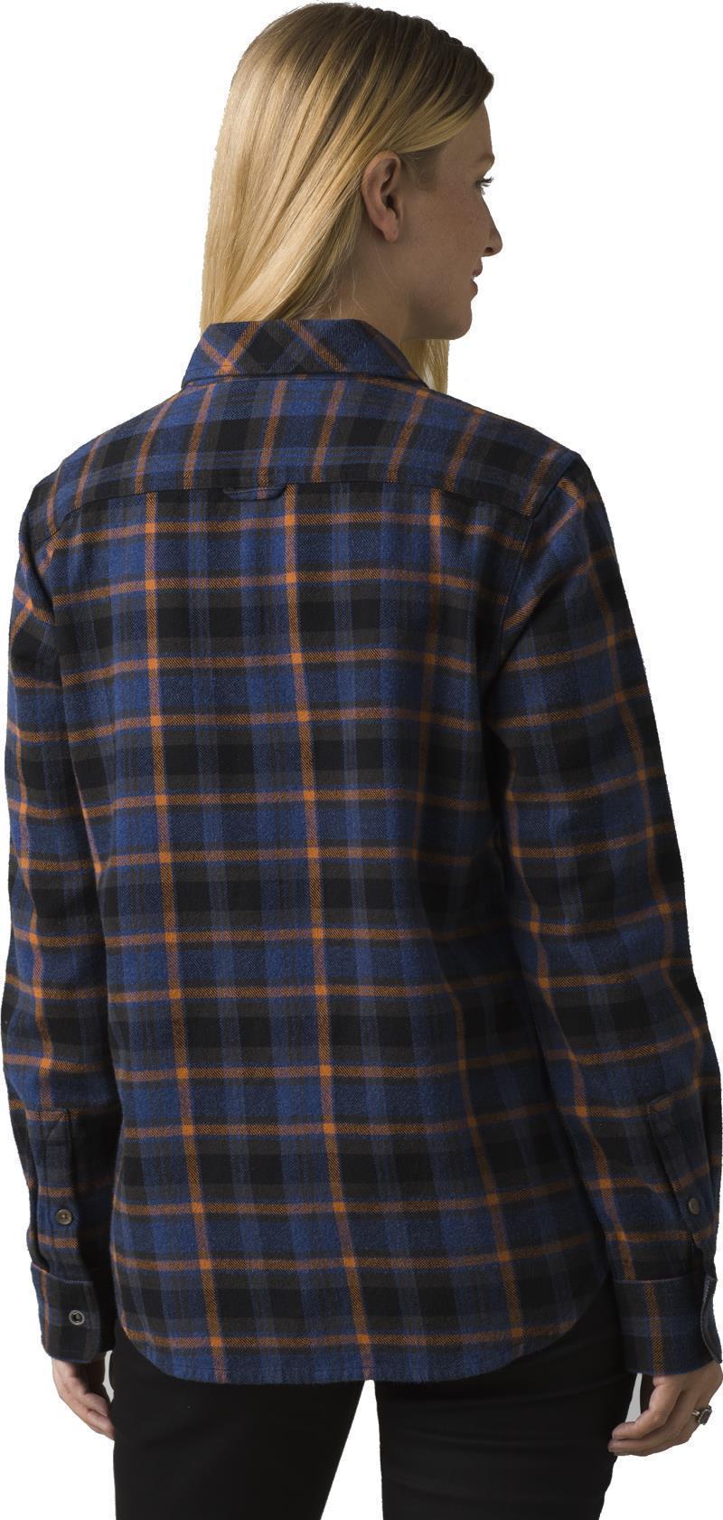 Golden Canyon Flannel - Womens - Rich Sapphire 3