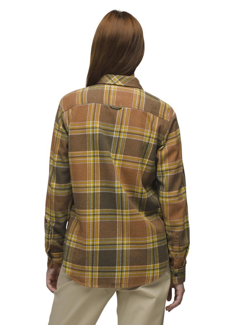 Golden Canyon Flannel - Womens - Rye Green 3