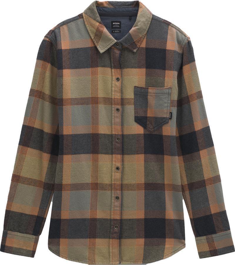 Golden Canyon Flannel - Womens - Sage 1