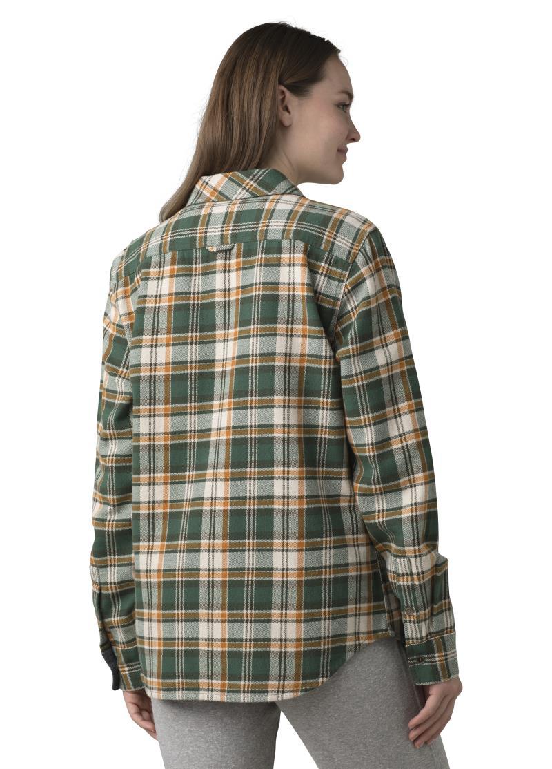 Golden Canyon Flannel - Womens - Soft Pine 3