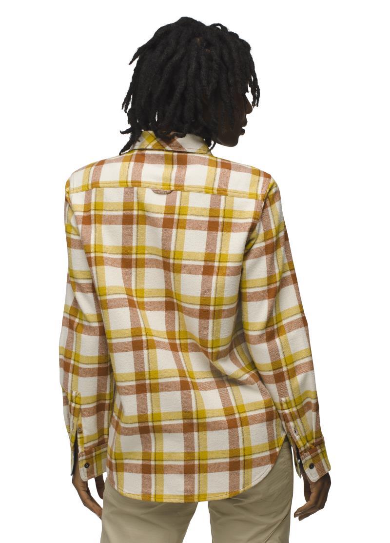 Golden Canyon Flannel - Womens - Sweet Cream 3