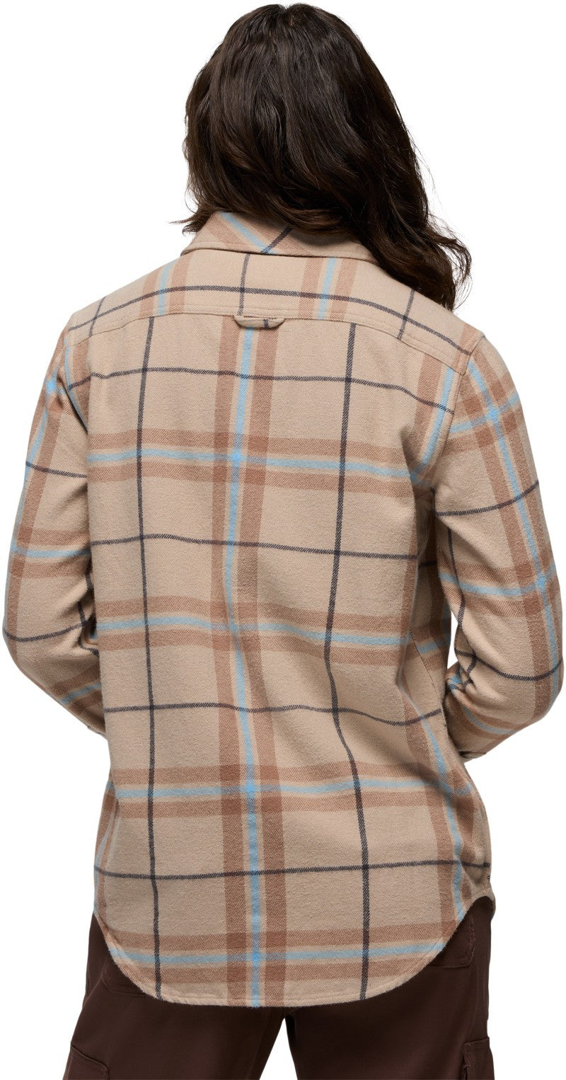 Golden Canyon Flannel - Womens - almond 1