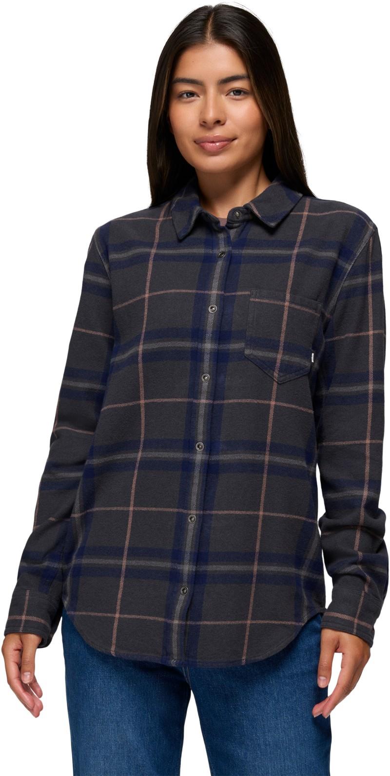 Golden Canyon Flannel - Womens - black 1