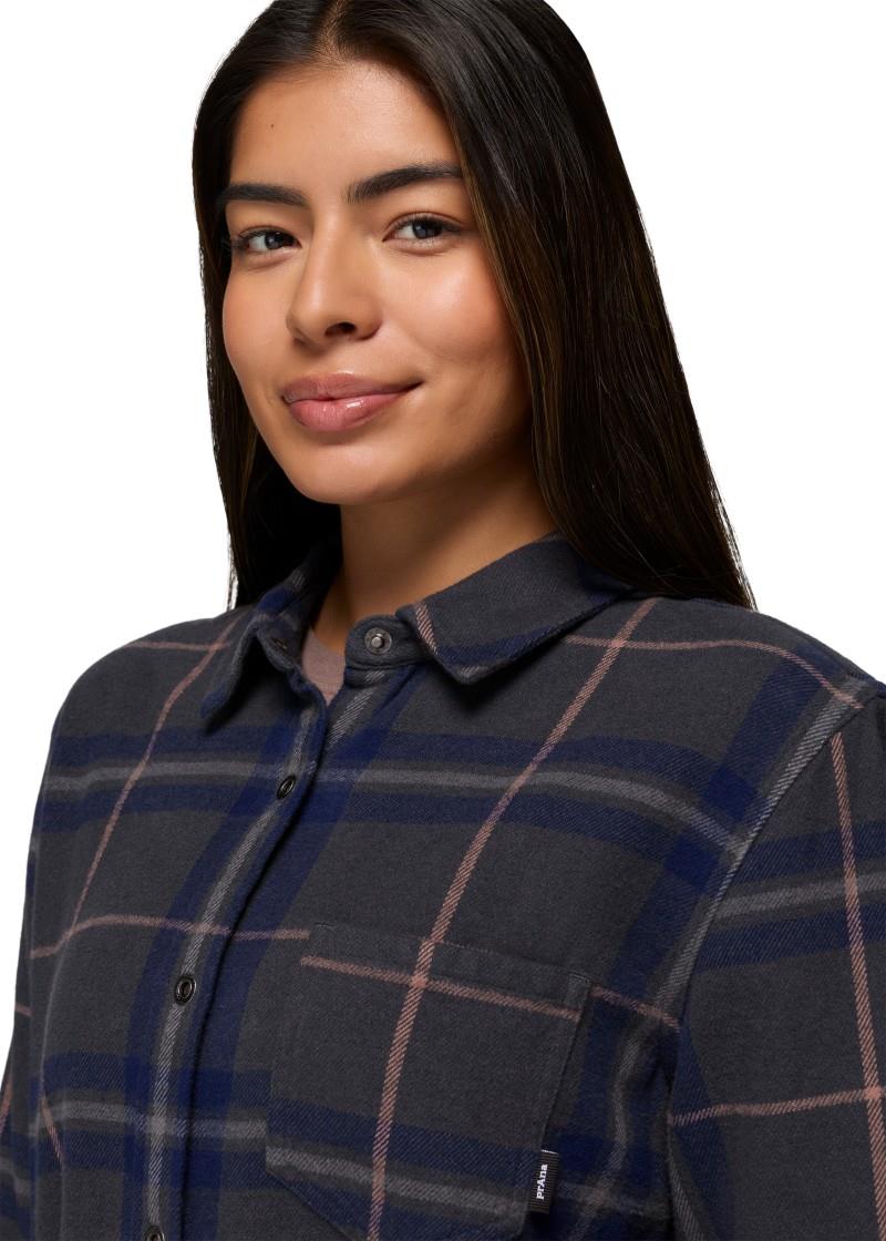 Golden Canyon Flannel - Womens - black 1