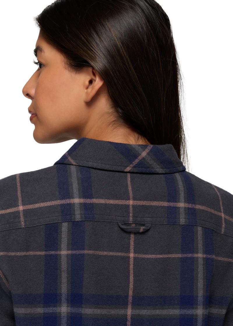 Golden Canyon Flannel - Womens - black 1