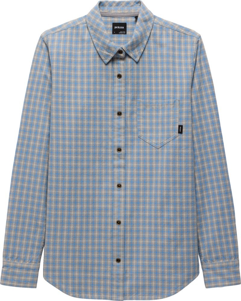Golden Canyon Flannel - Womens - blue vibes 1