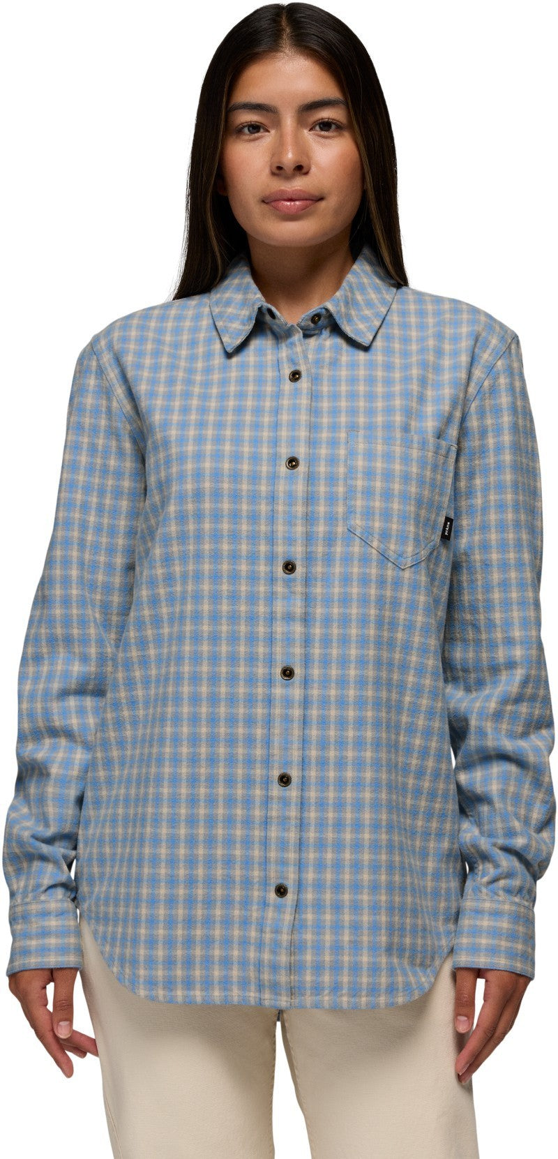 Golden Canyon Flannel - Womens - blue vibes 1