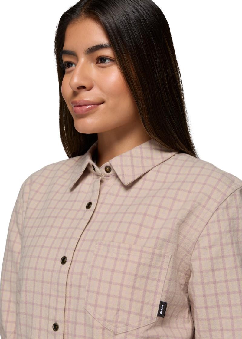 Golden Canyon Flannel - Womens - hush 1