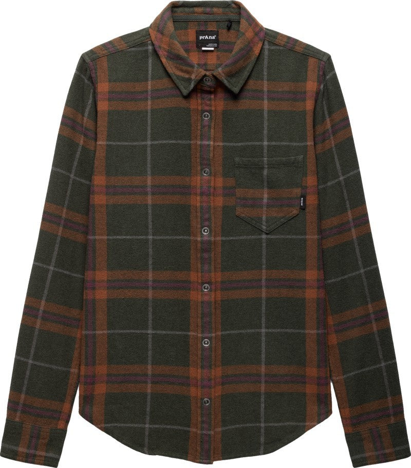 Golden Canyon Flannel - Womens - nori 1