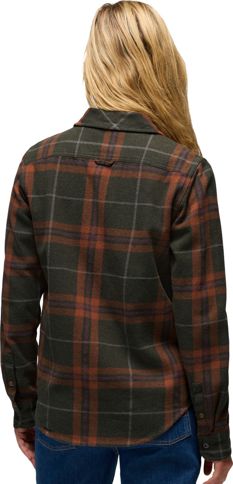 Golden Canyon Flannel - Womens - nori 1
