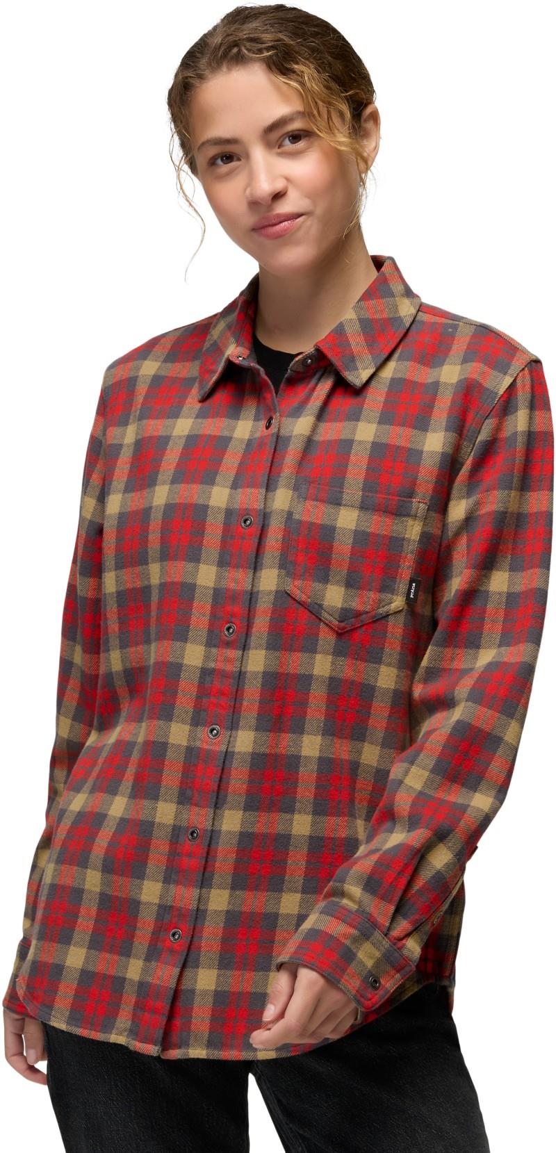 Golden Canyon Flannel - Womens - pikes red 1