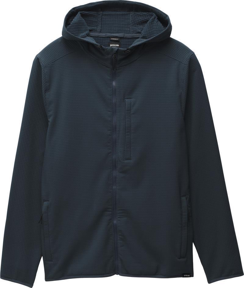 Gridlocked Fleece Full Zip Hoodie - Mens - Stormy Night 1