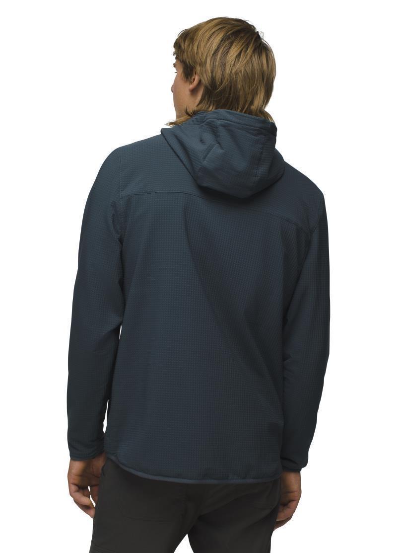 Gridlocked Fleece Full Zip Hoodie - Mens - Stormy Night 3