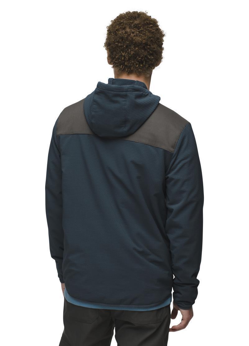 Gridlocked Fleece Overlay Full Zip - Mens - Stormy Night 3