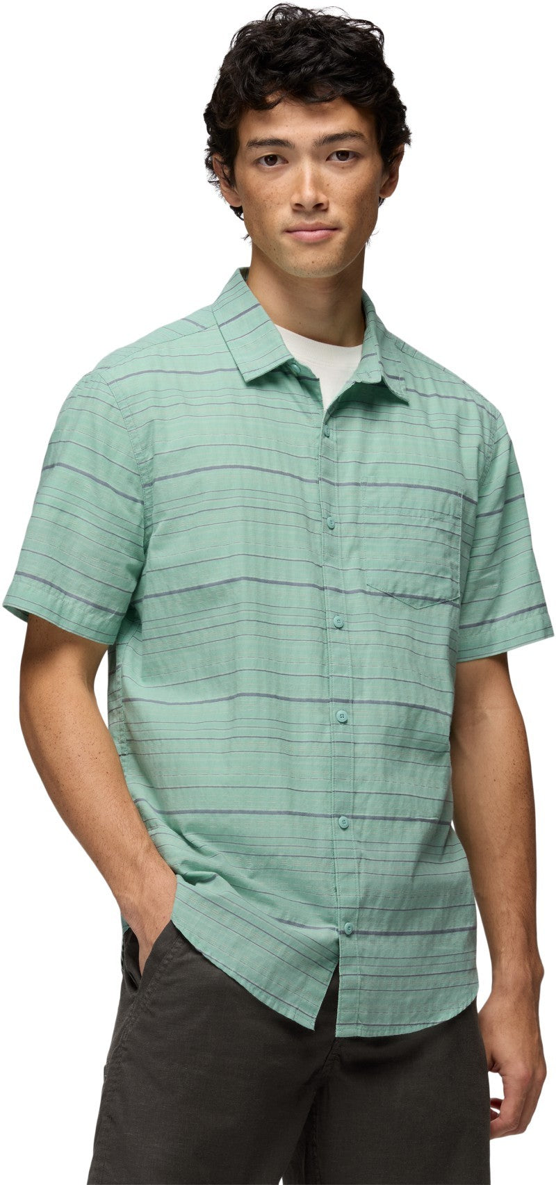 Groveland Shirt - Slim - Mens - sea glass 1