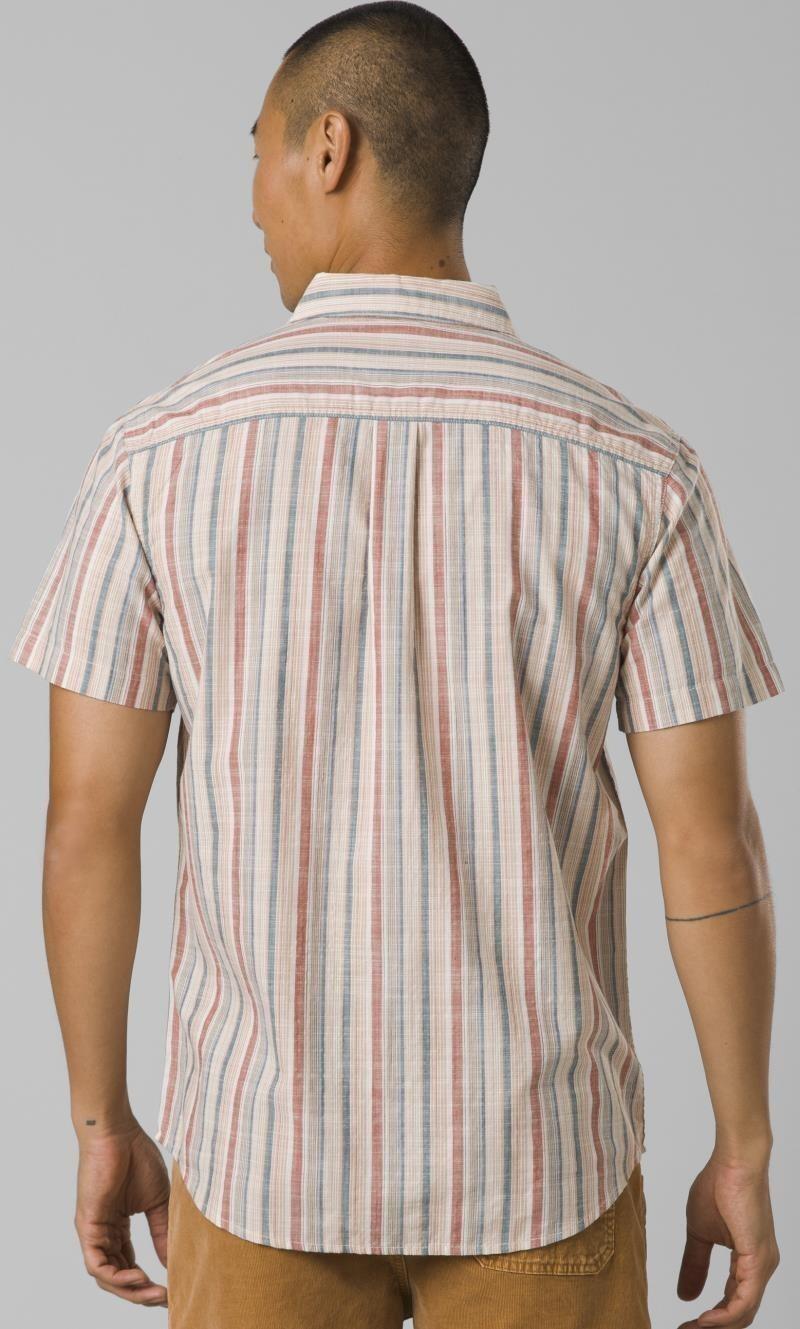 Groveland Shirt - Standard - Mens - rust stripe 1