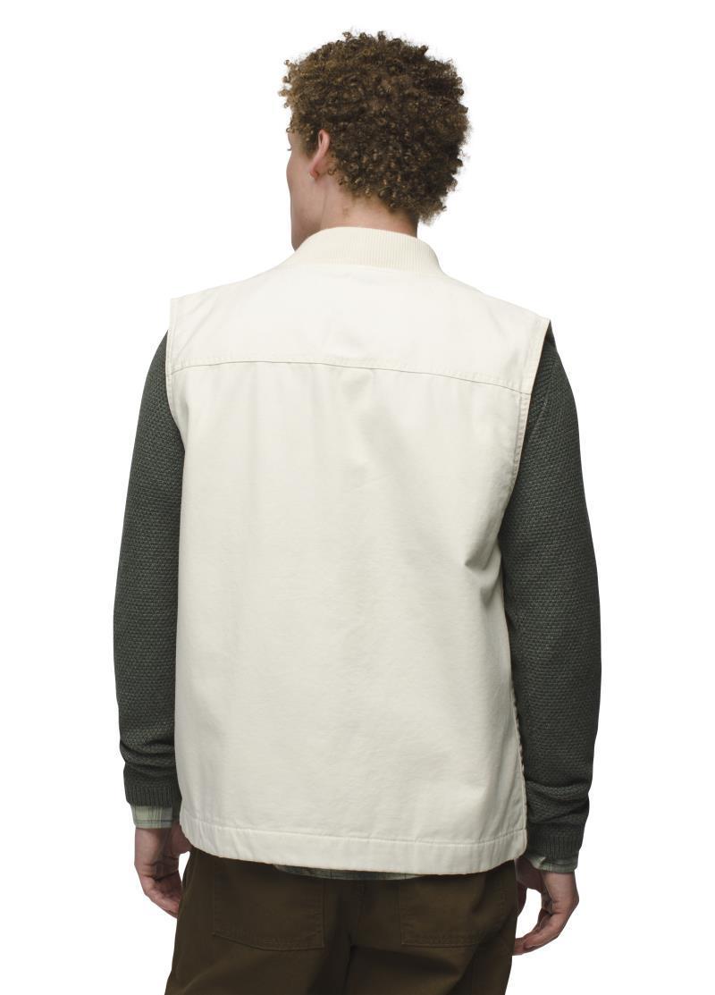 Grover Canvas Vest - Mens - Chalk 3