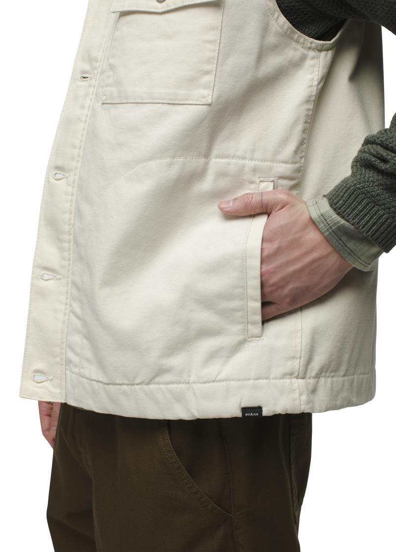Grover Canvas Vest - Mens - Chalk 5