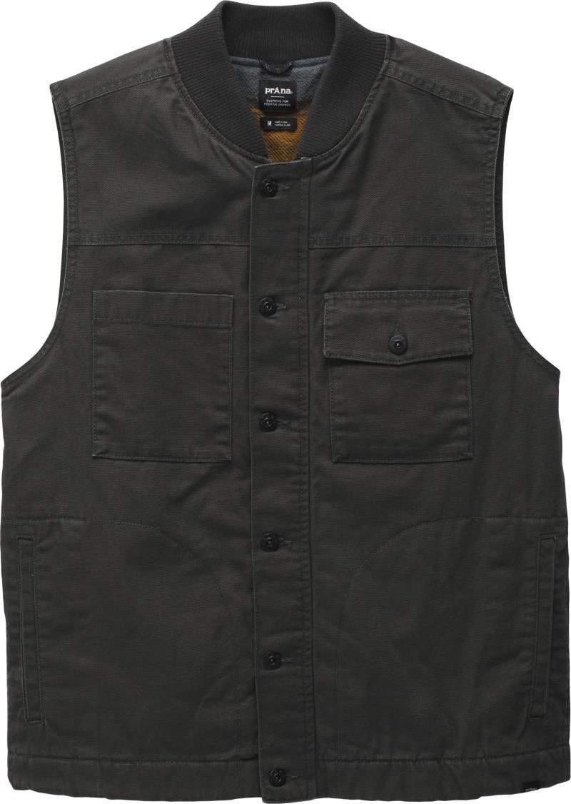 Grover Canvas Vest - Mens - Dark Iron 1