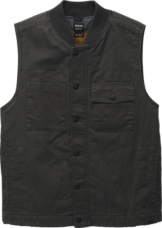 Grover Canvas Vest - Mens - Dark Iron 1