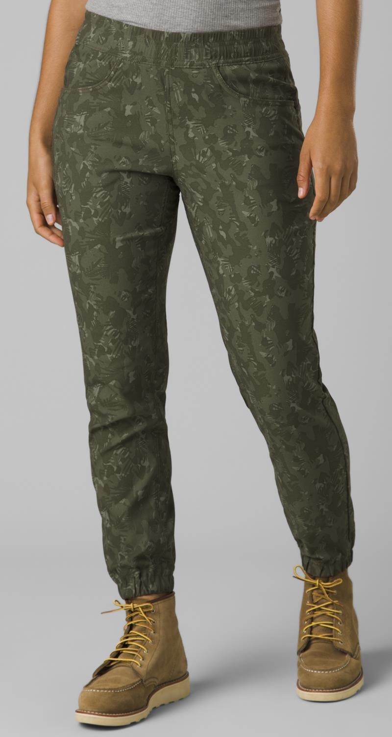 Halle E-Waist Joggers II - Womens - Evergreen Camo 2