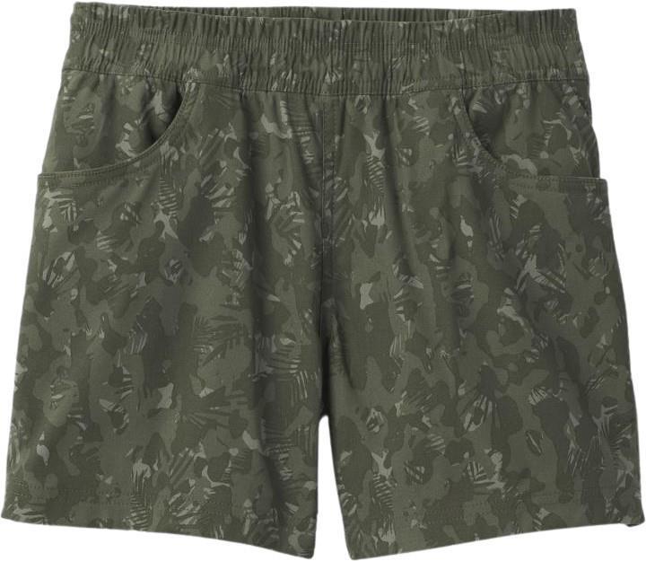 Halle E-Waist Shorts II, 3" Inseam - Womens - Evergreen Camo 1