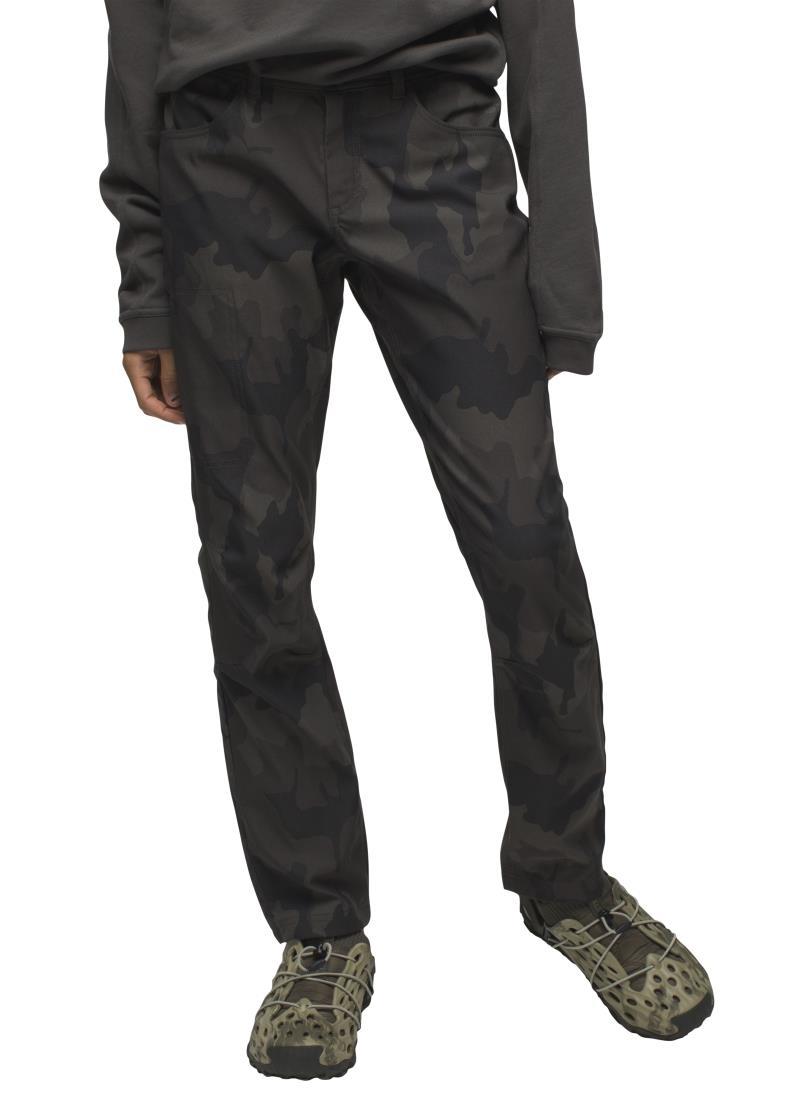 Halle Straight Pants II, Short - Womens - Charcoal Camo 2