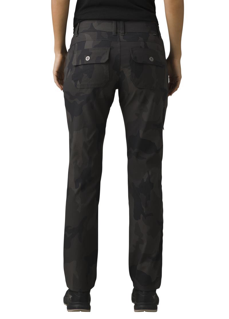 Halle Straight Pants II, Short - Womens - Charcoal Camo 3