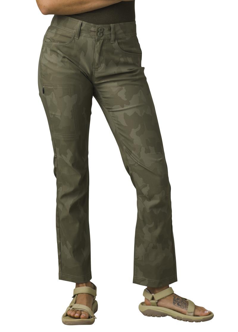Halle Straight Pants II, Short - Womens - Sage Camo 2