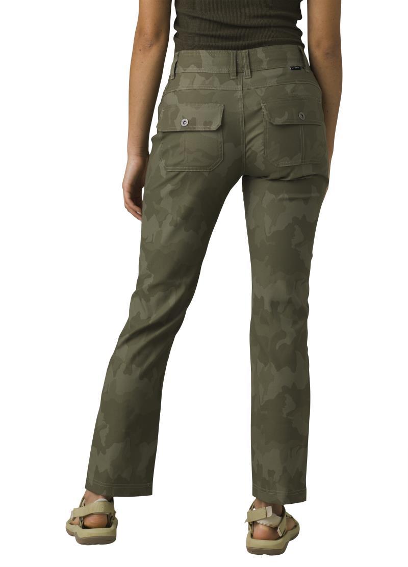 Halle Straight Pants II, Short - Womens - Sage Camo 3