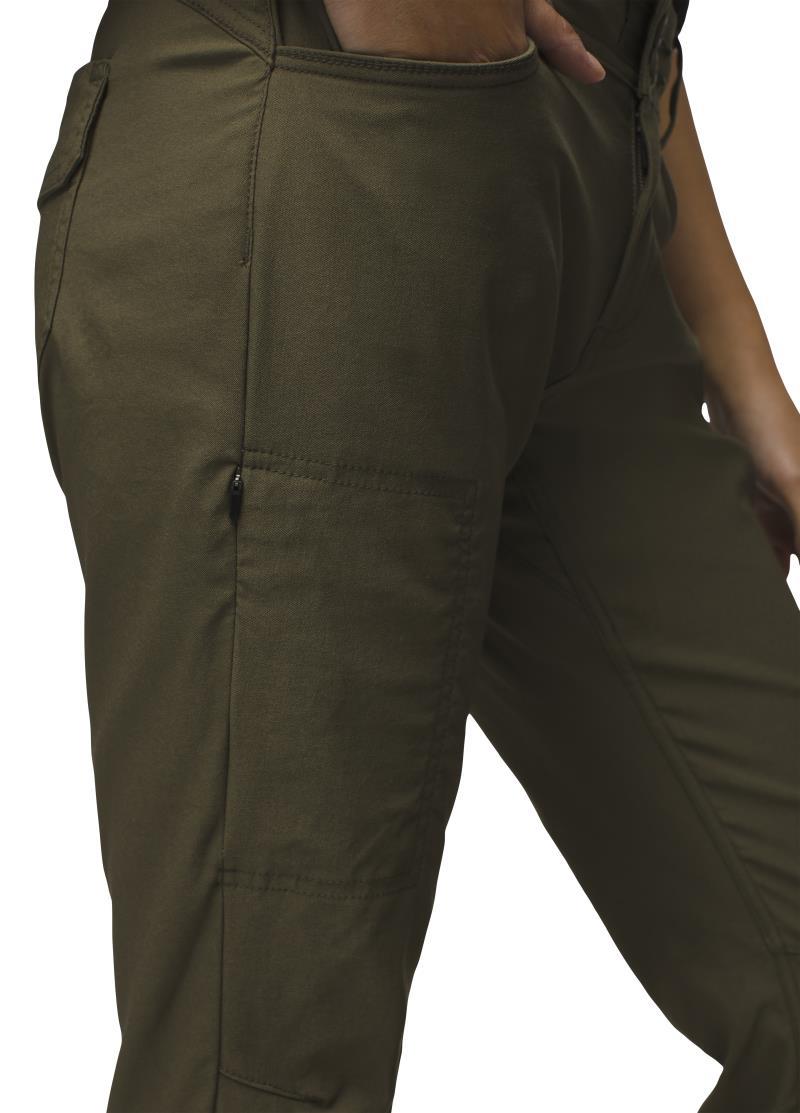 Halle Straight Pants II, Short - Womens - Slate Green 4