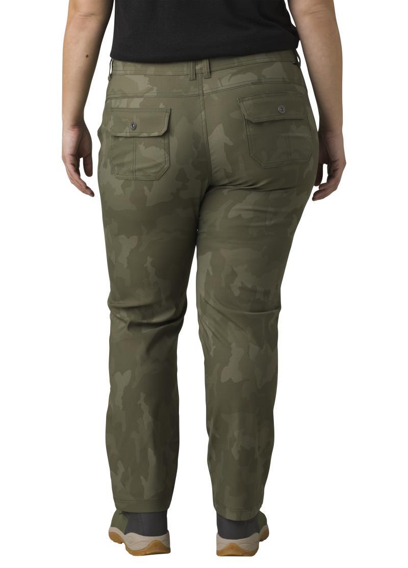 Halle Straight Pants Plus II, Reg - Womens - Sage Camo 3