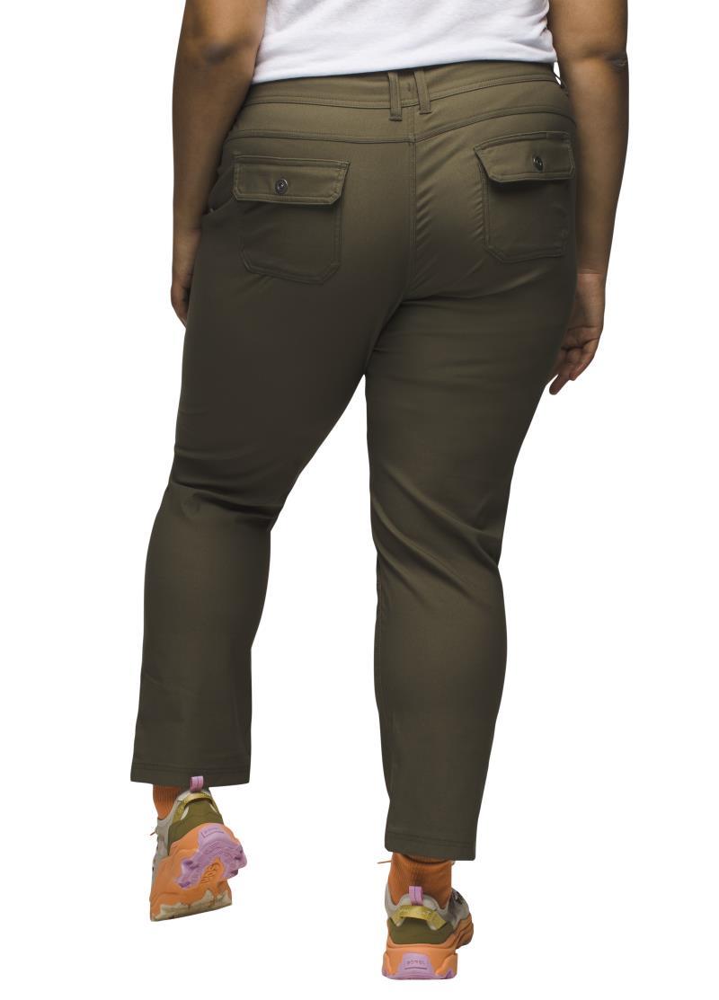 Halle Straight Pants Plus II, Reg - Womens - Slate Green 3