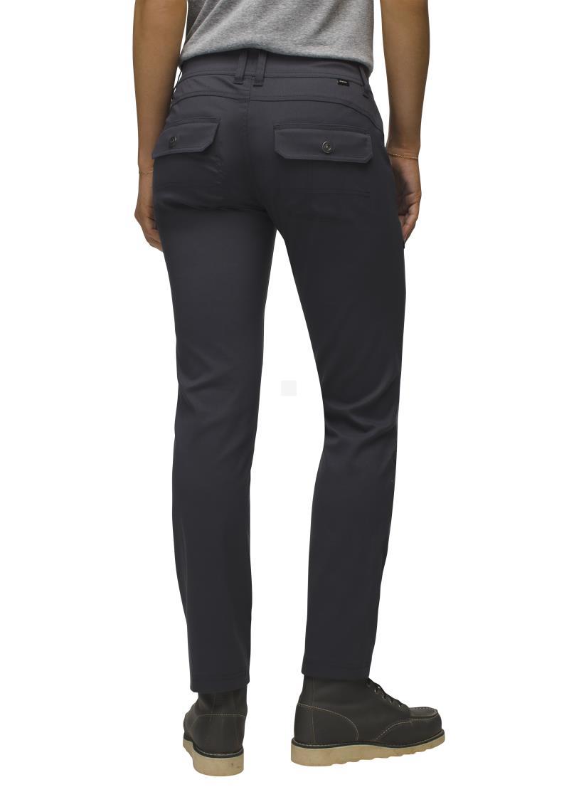 Halle Straight Pants, Short - Womens - Coal 3