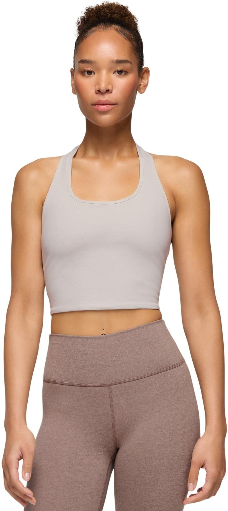 Heavana Halter Top - Womens - almond heather 1