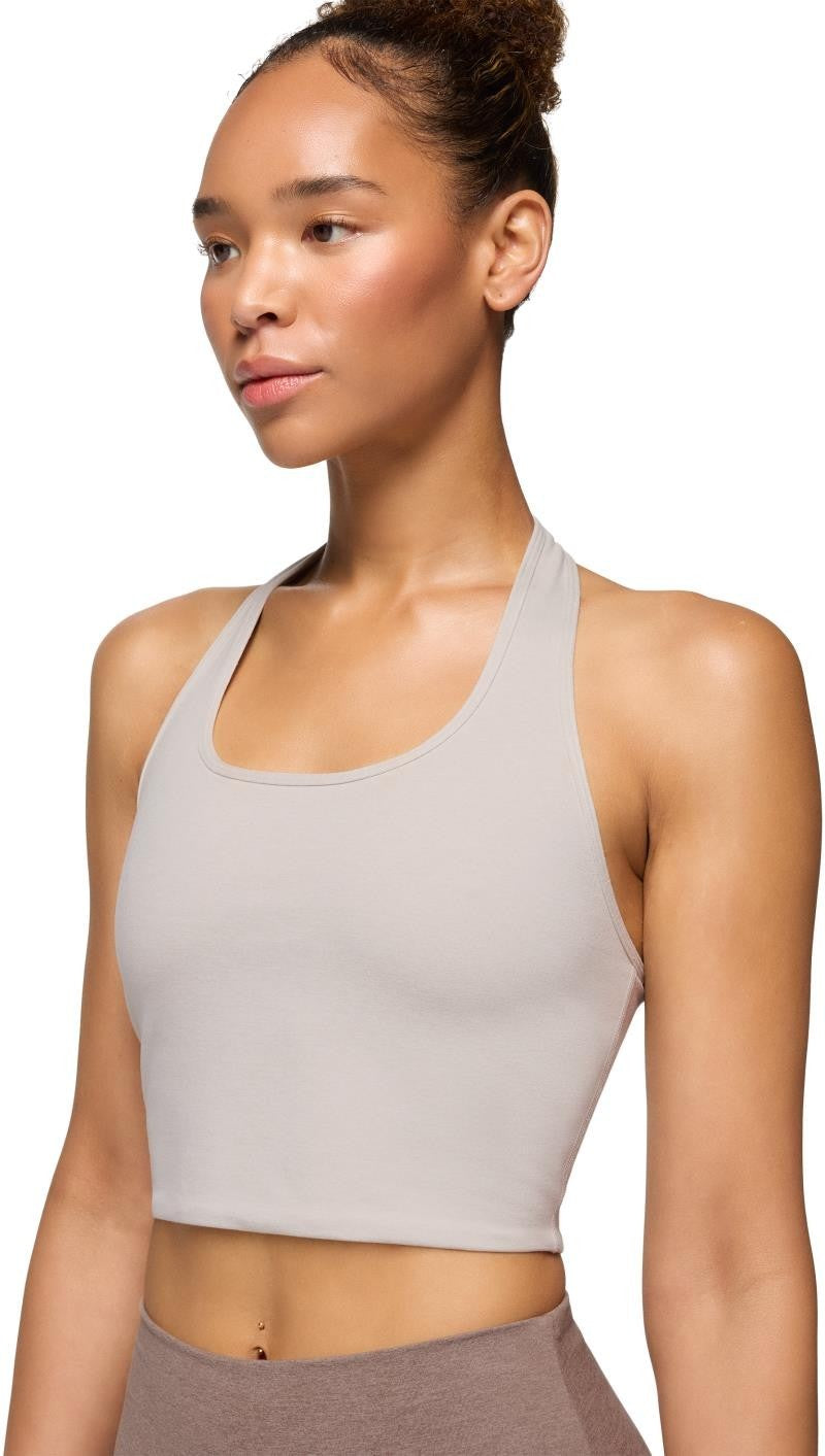 Heavana Halter Top - Womens - almond heather 1