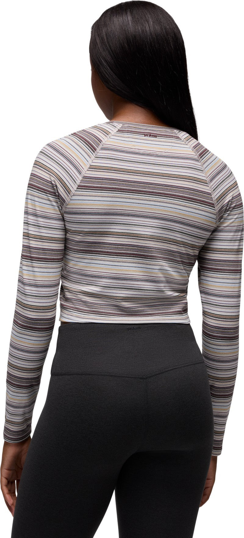 Heavana LS - Womens - almond microstripe 1