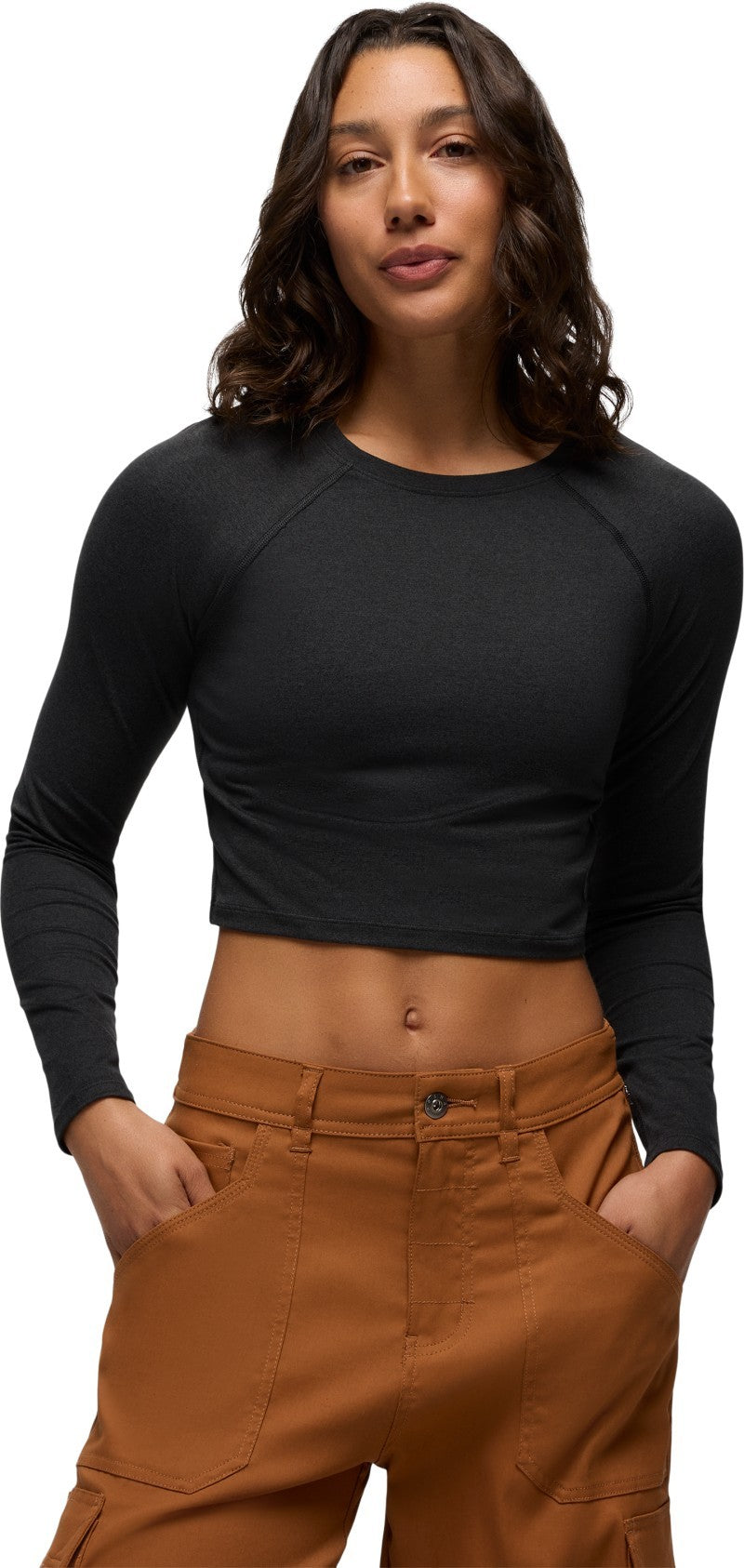 Heavana LS - Womens - black heather 1