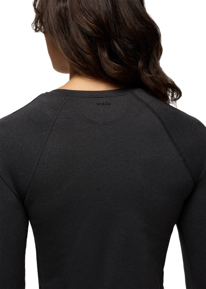 Heavana LS - Womens - black heather 1