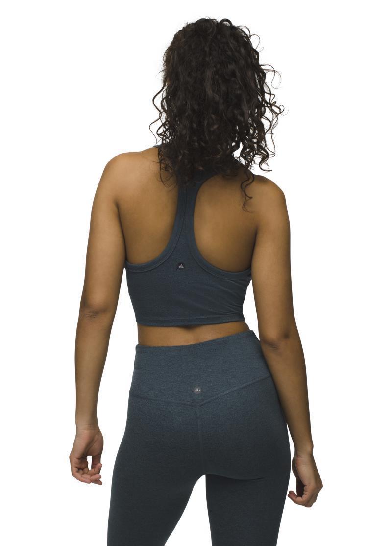 Heavana Racerback Bralette - Stormy Night Heather 3