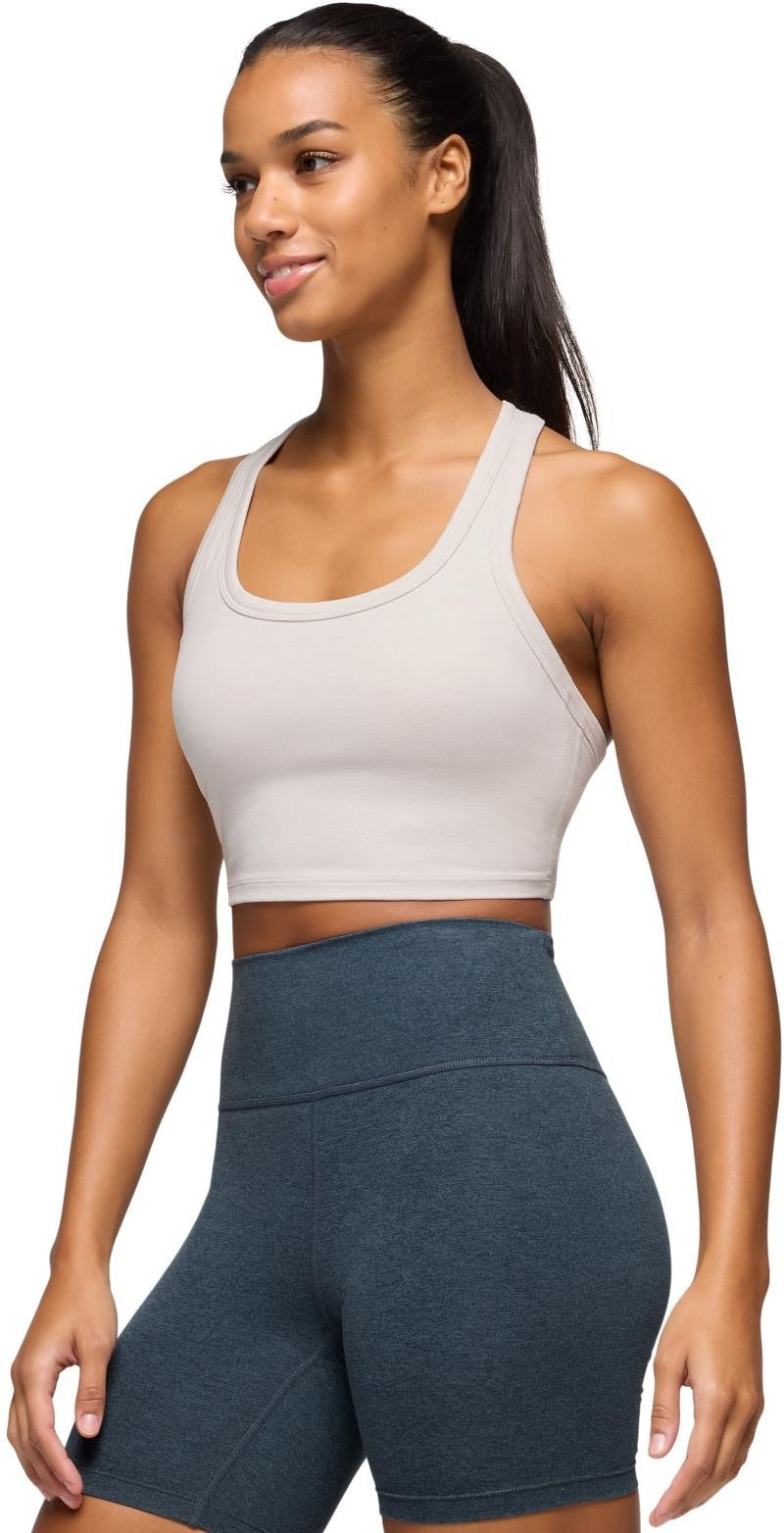 Heavana Racerback Bralette - almond heather 1