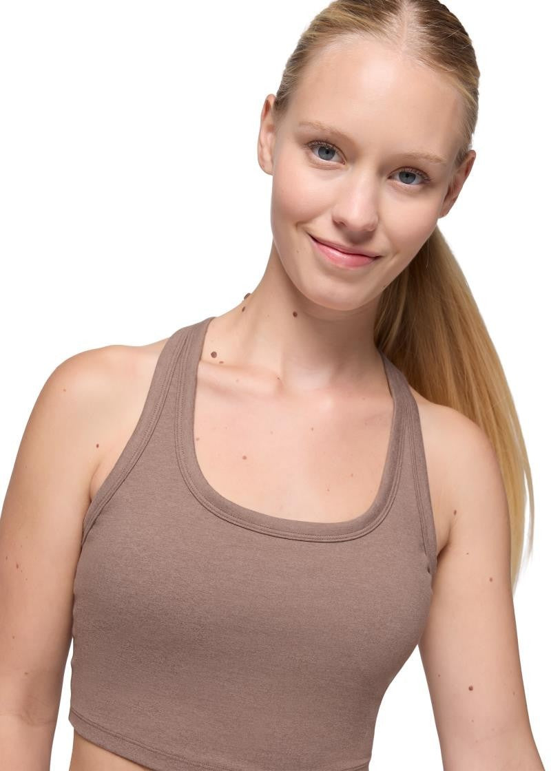 Heavana Racerback Bralette - carob heather 1