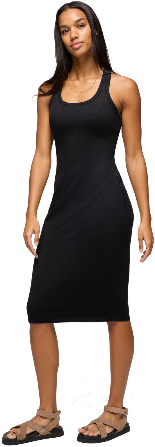 Heavana Racerback Midi Dress - black heather 1