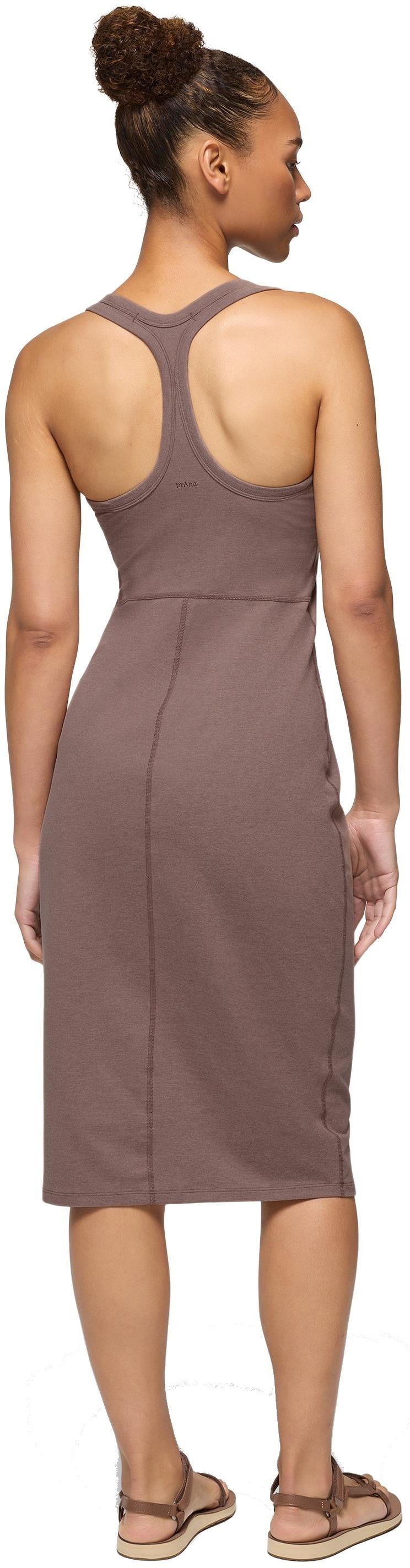 Heavana Racerback Midi Dress - carob heather 1