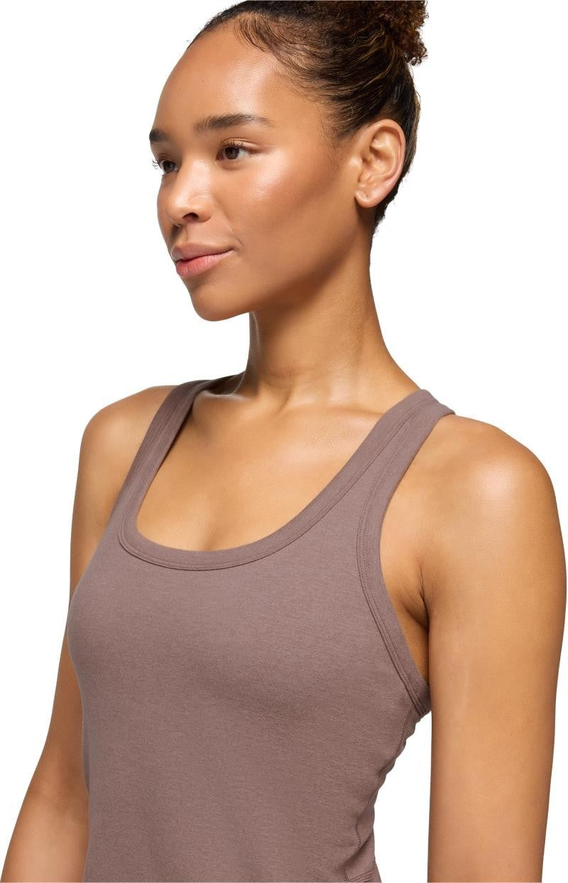 Heavana Racerback Midi Dress - carob heather 1