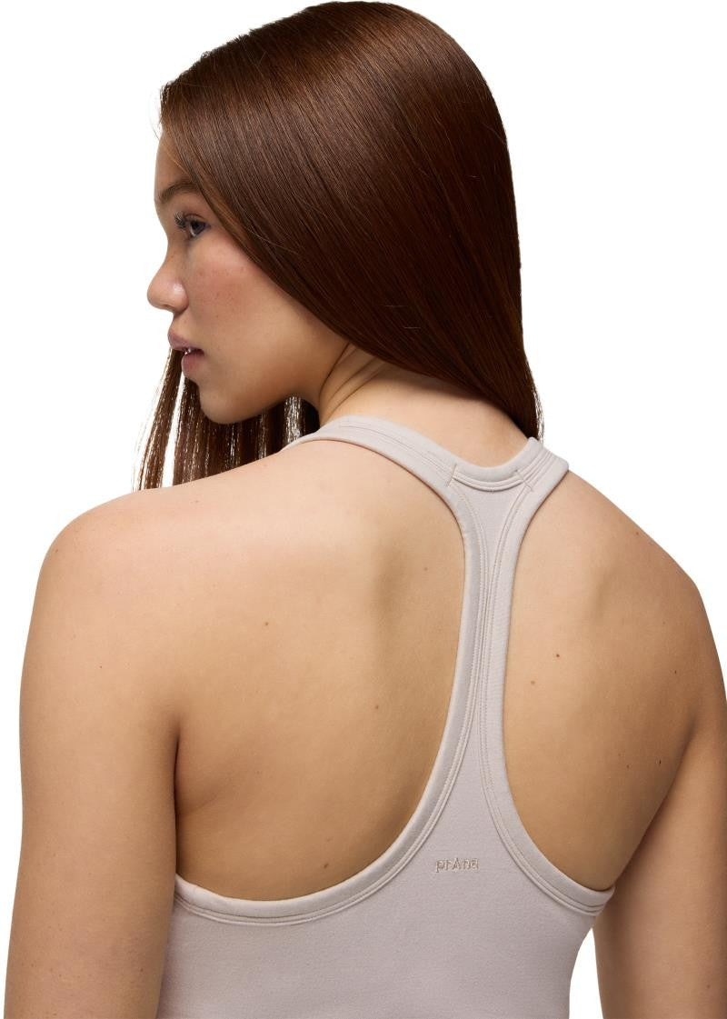 Heavana Racerback Tank - Womens - almond heather 1