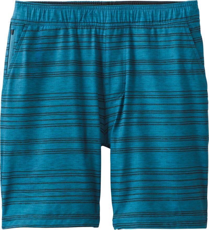 Heiro Lined Shorts, 8" Inseam - Mens - river rock blue stripe 1