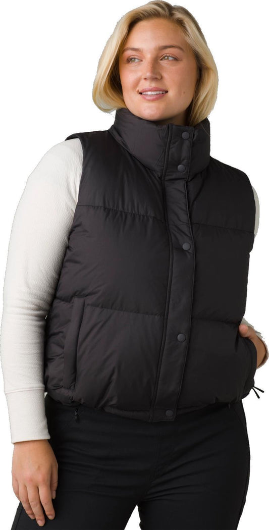 Hellebore Vest - Womens - charcoal 1